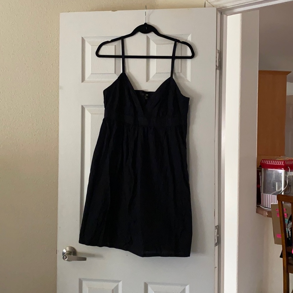 H&M Black Strappy Dress- Size 14